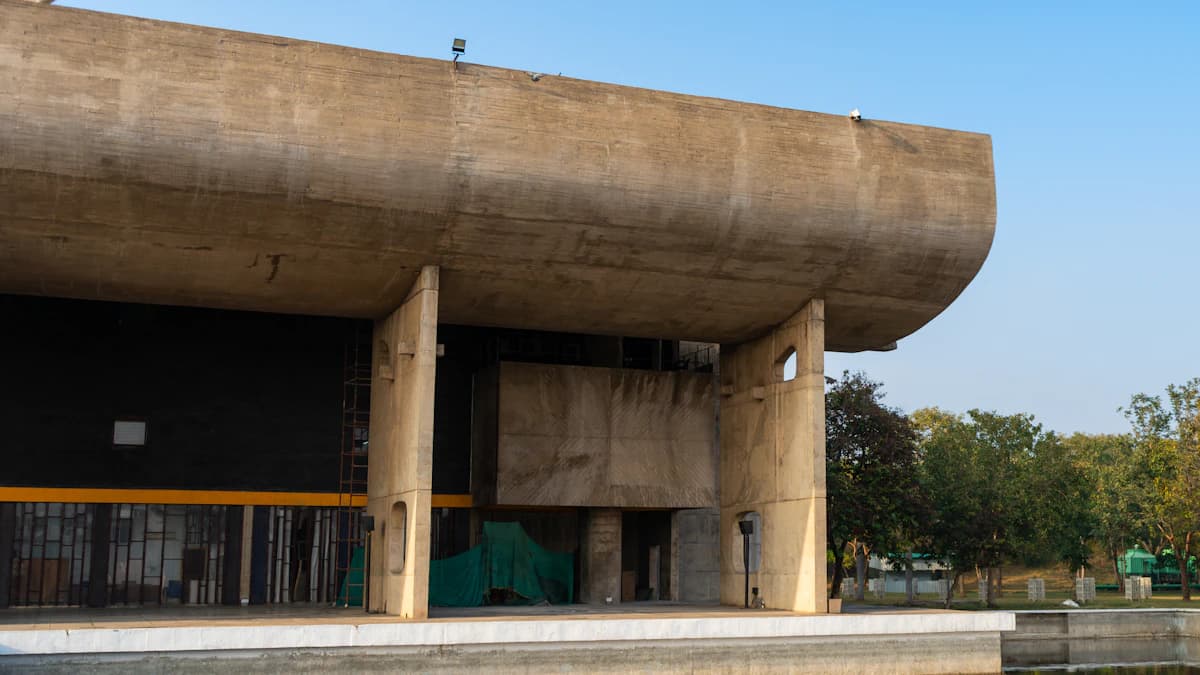 Chandigarh representing planned city IT corridor and Mohali tech hub