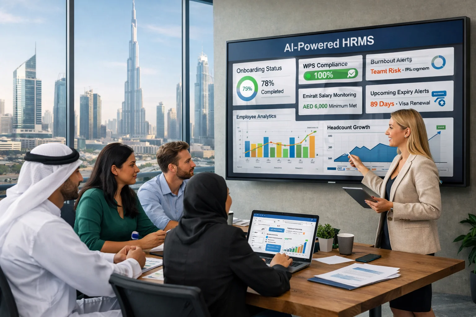 Top 10 Reasons Your UAE Startup Needs an AI HRMS