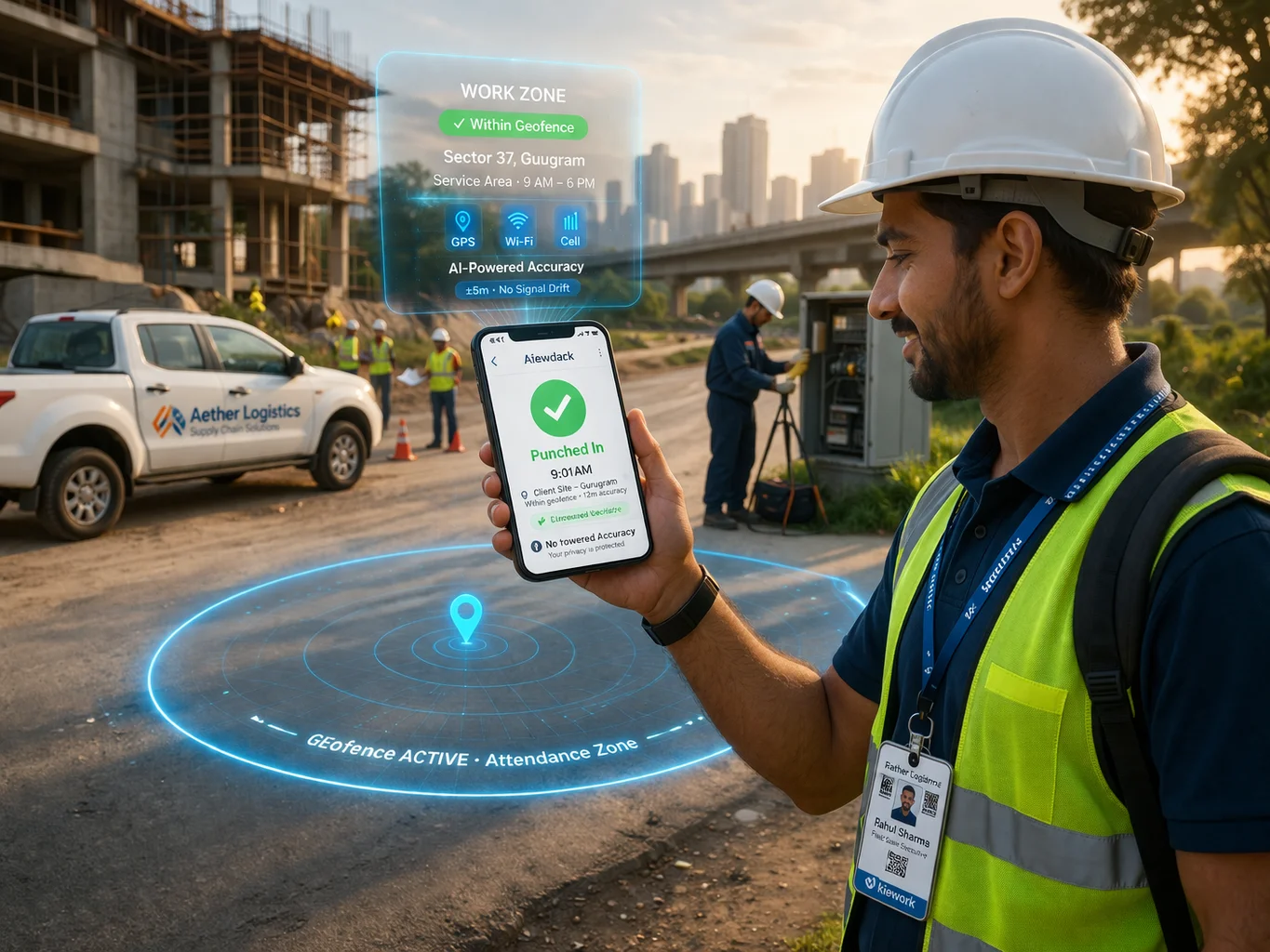 Leveraging AI for Non-Intrusive Geofenced Attendance