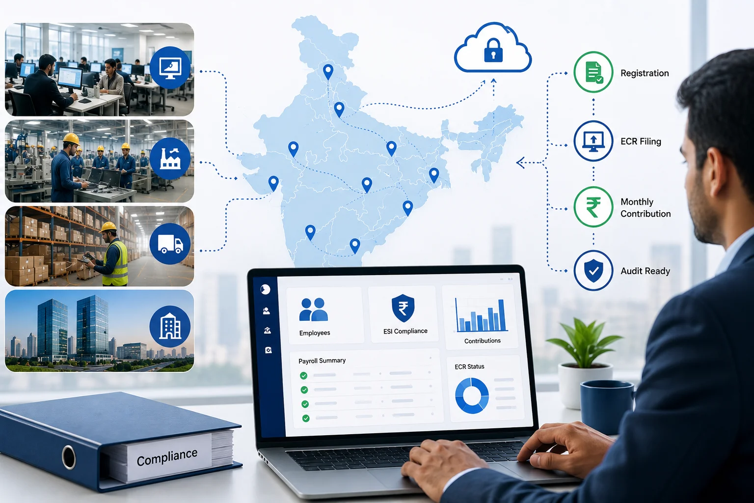 Building an Airtight ESI Compliance Hub across All Indian States and Union Territories