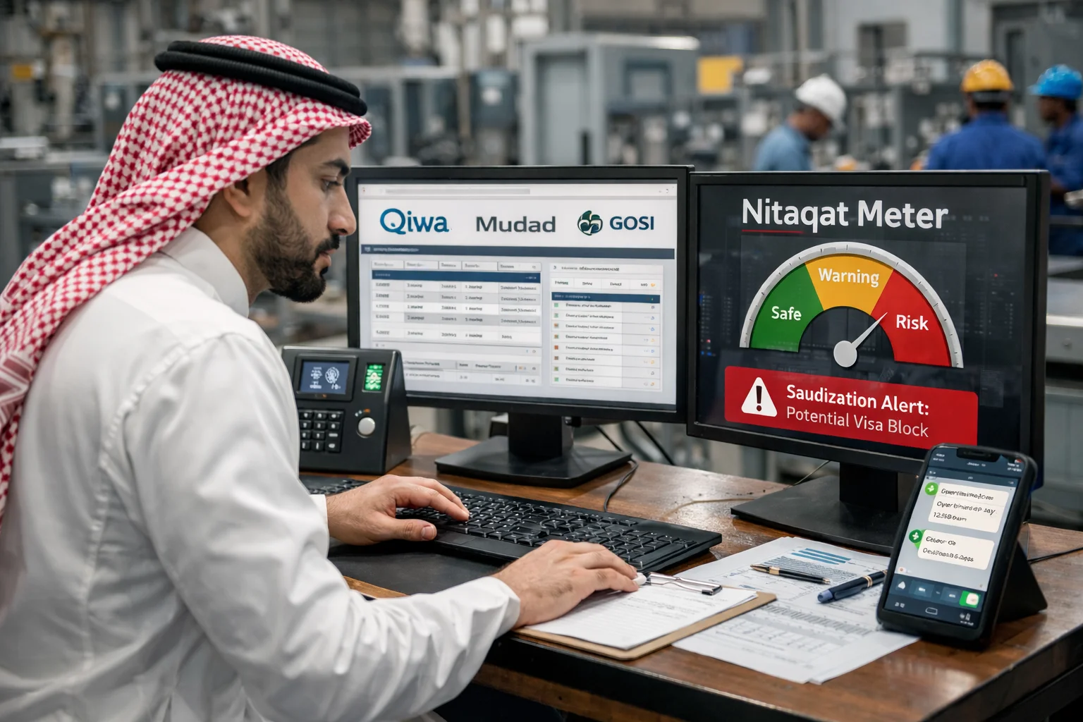 The QA Blueprint: 2026 Manufacturing HRMS for Saudi Arabia